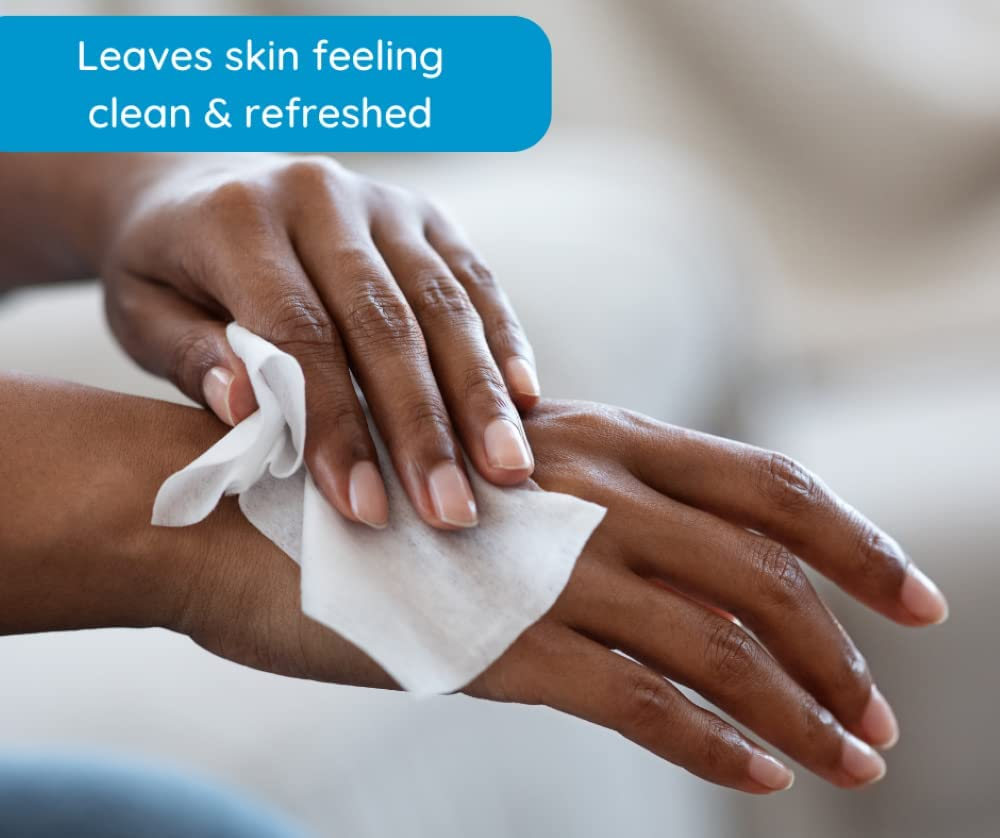 Wet Ones Be Fresh Antibacterial Hand & Body Wipes, Value Pack, 40 Wipes, Gentle on Skin, Dermatologically Tested, Fresh Scent (Pack of 3) image number 1