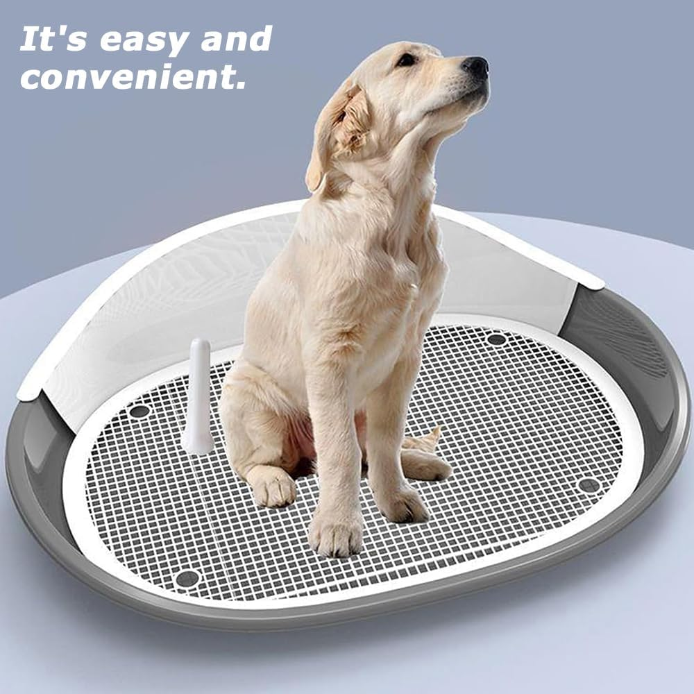 Dogs Potty,Large Ndoor Toilet,Puppy Toilet,Dog Pee Training Tool,For Large Dogs Indoor Potty Mesh Pad,Easy to Clean Pet Toilet Washable,Detachable Structure Stable image number 3