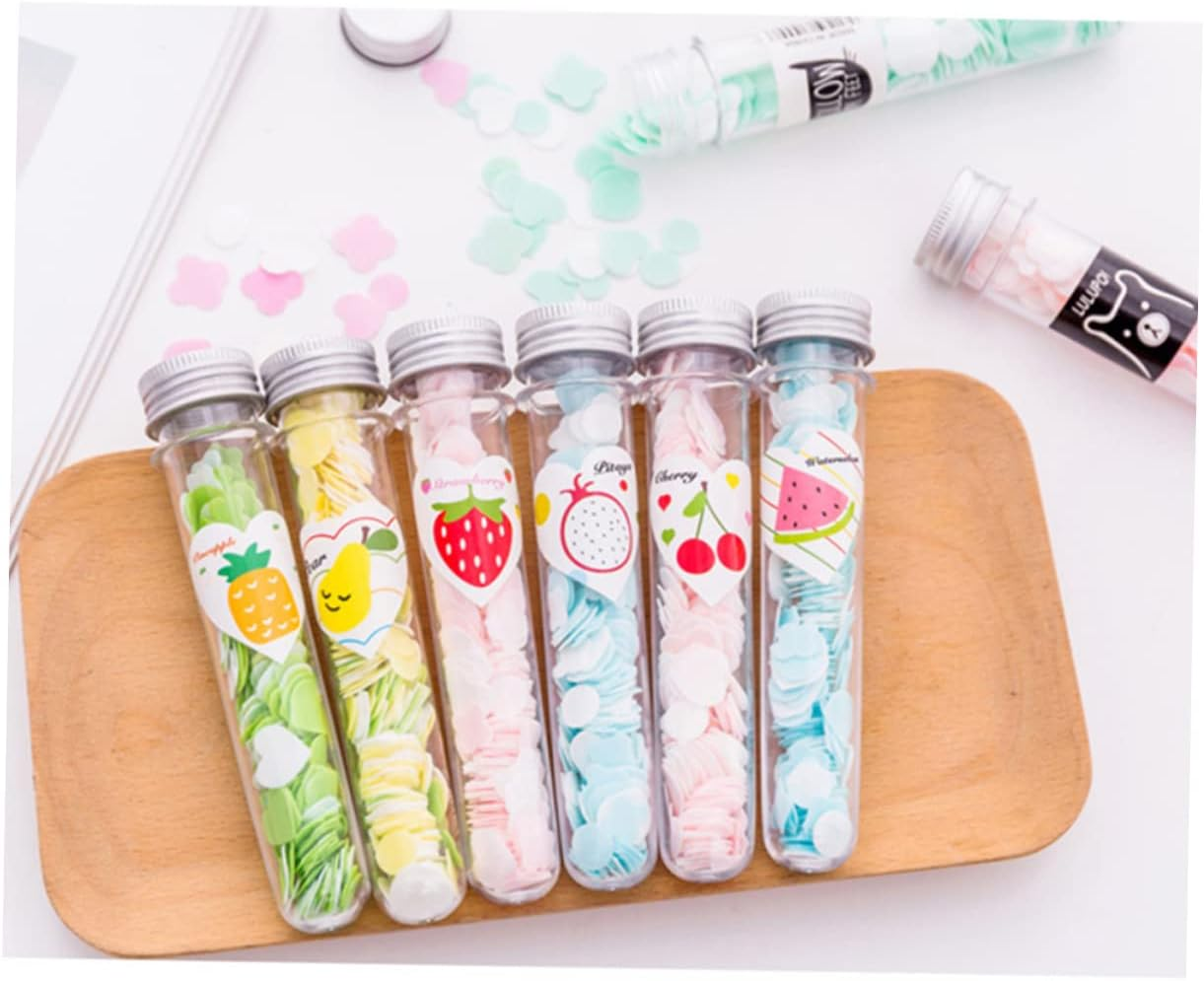 Yardwe 12Pcs Portable Soap Sheets Travel Soap Paper Flakes for Outdoor Hand Washing Disposable Confetti image number 4