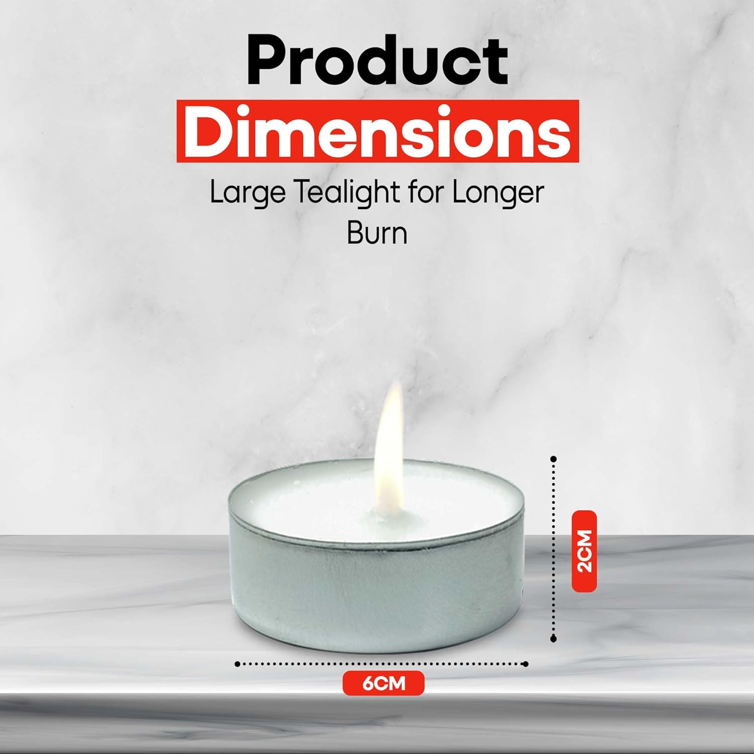 Price'S - Maxi Tealights - Pack of 12 - Unscented - 10 Hour Burn Time - Quality White Wax image number 3