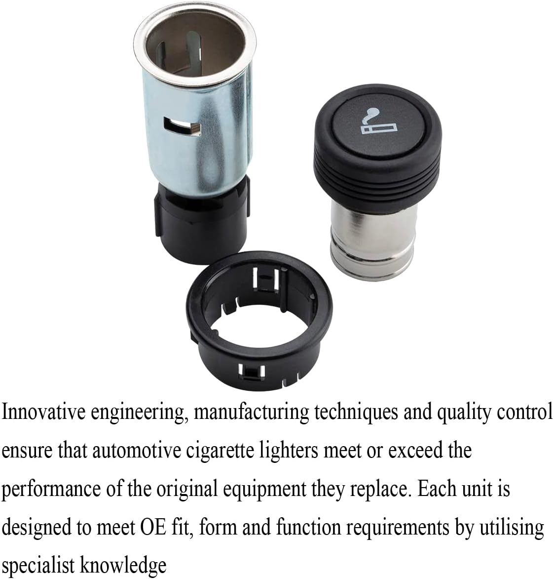 Cigarette Lighter Assembly Socket Fit for Ford E150 E250 E350 F150 F250 F350 F450 Super Duty Fusion OEM#XC3Z-15055-AA image number 5