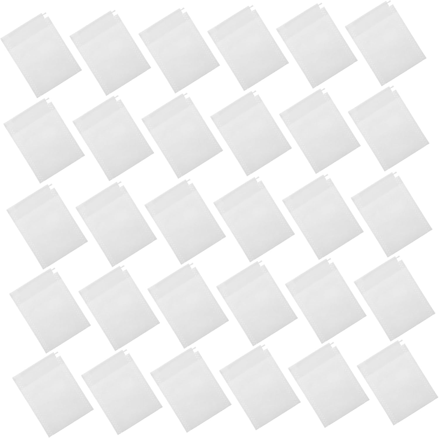 VICASKY 100Pcs Reusable Tea Sachets Loose Tea Strainer Detox Bags for Spa Home Easy Drawstring Sealing Design Multi-Function Filler Bags image number 2