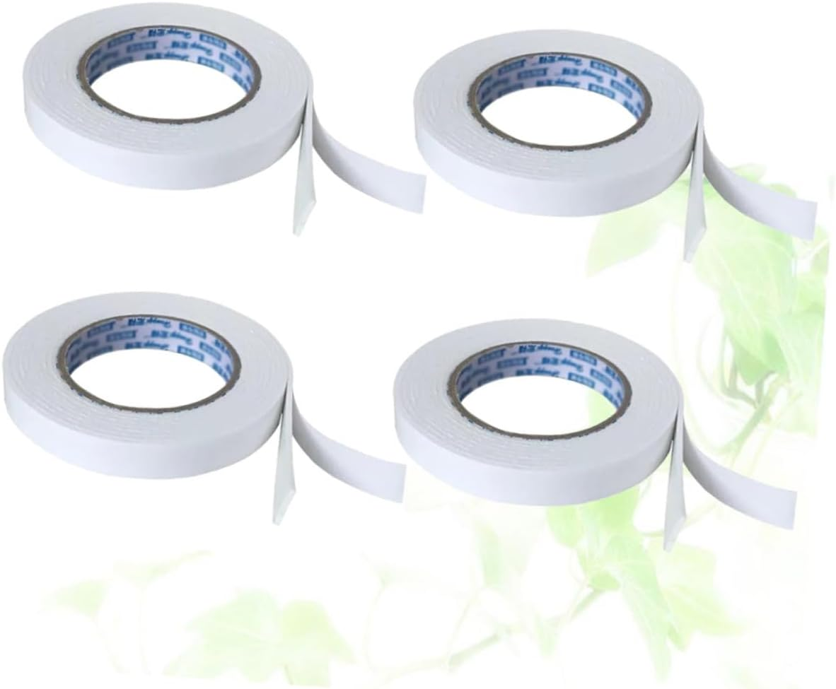 Double Side Adhesive Tape 300X3Cm White Masking Tape Auto Trim Mounting image number 4