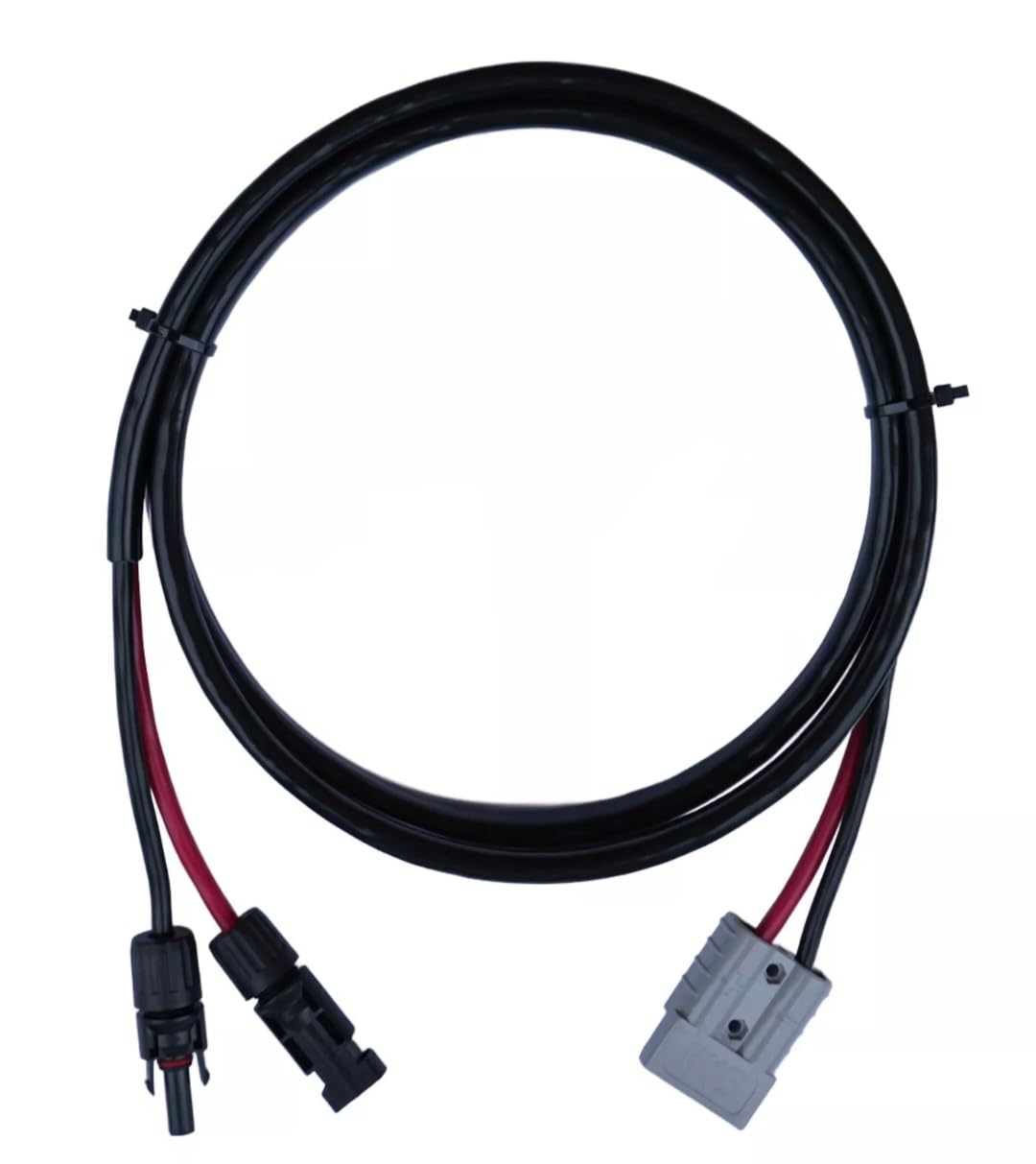 2M or 3M 50A Anderson Plug to MC4 Compatible Solar Connector Adapter &ndash; 14AWG Automotive Cable for Solar Panels, Power Stations, Rvs, 4WD, and Off-Grid Systems (300, Centimeters) image number 1