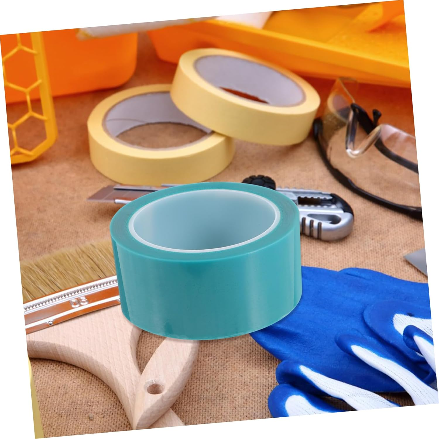 Anneome 5Rolls Gaffer Tape for Automotive Thick Masking Tape Resistant to Tear image number 6