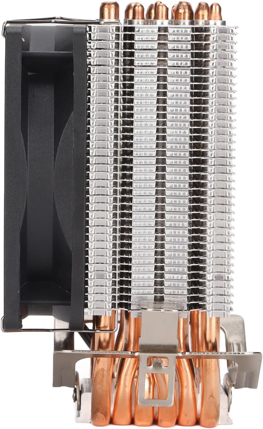 Bewinner RGB CPU Air Cooler with Lighting Effect - Silent Design, Universal Compatibility, 90X90X25Mm Computer Cooling Fan (Single Pack) image number 5