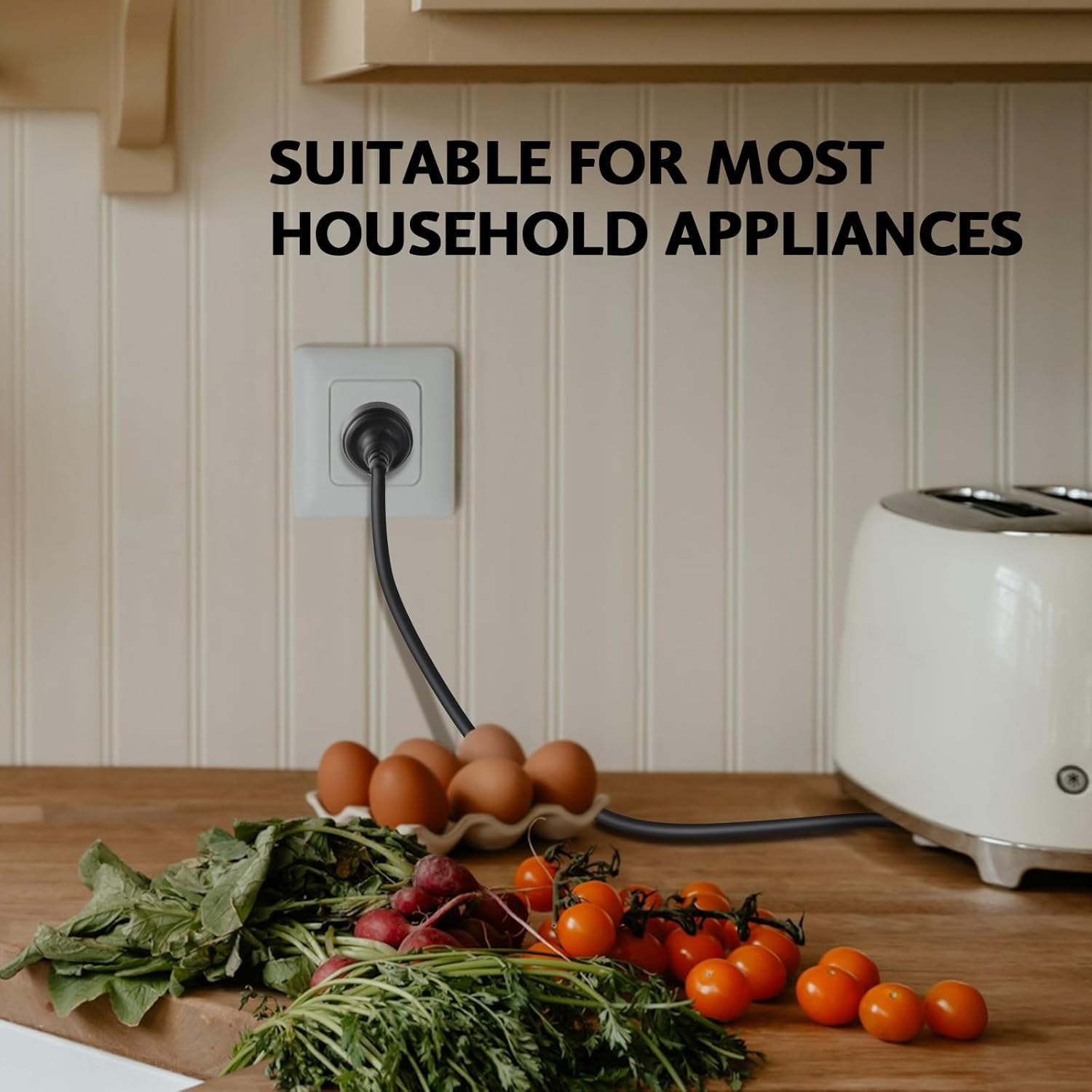 EP Power Extension Cord 5 M Australia Standard Household 3-Pin Plug Lead Cord, 240V, 10A, Black image number 3