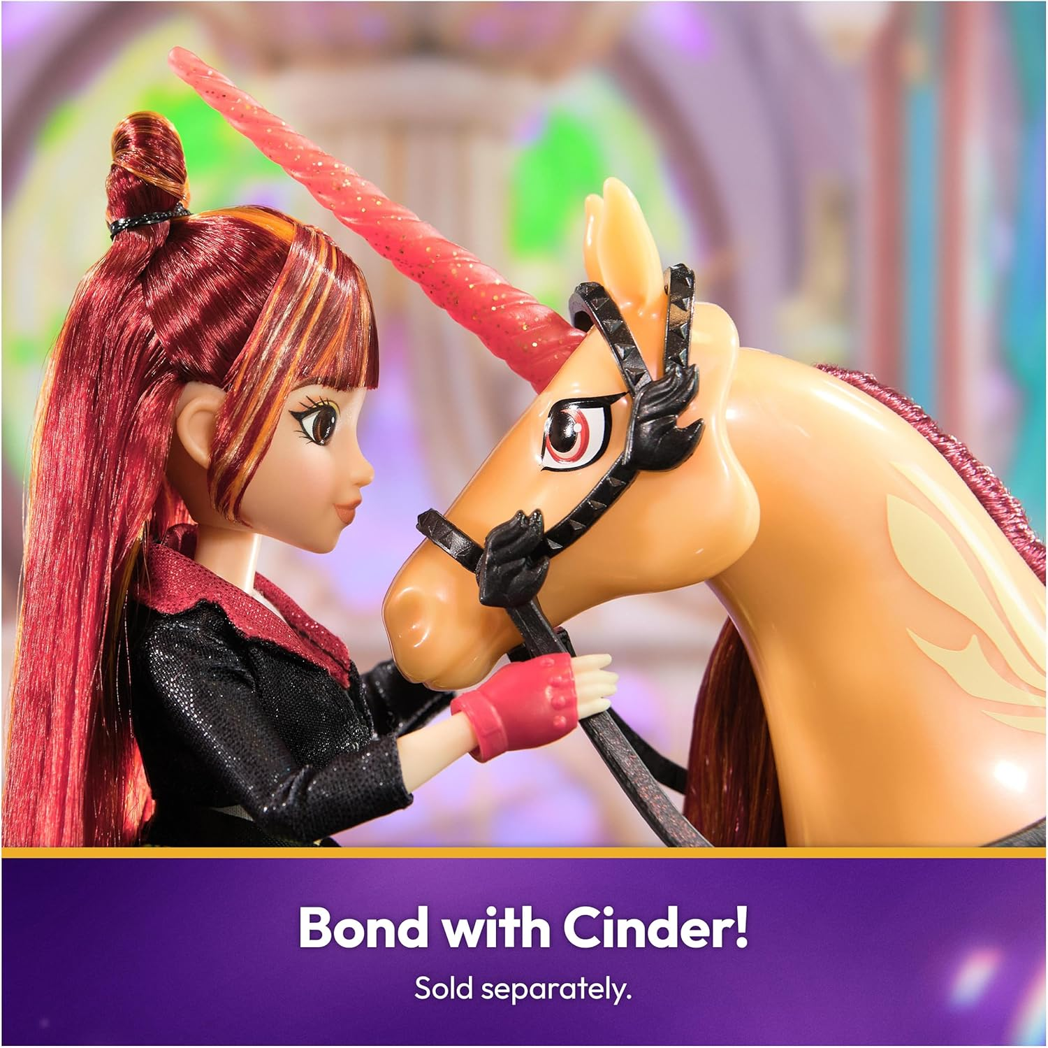 Unicorn Academy, Valentina Doll with 5 Accessories, 9.5&rdquo;, Dolls & Unicorn Toys for Girls Ages 4 and Up image number 3