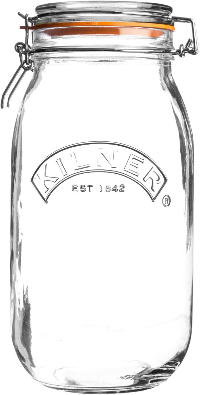 Kilner round Clip Top Jar, 3L, Transparent 01641 image number 3