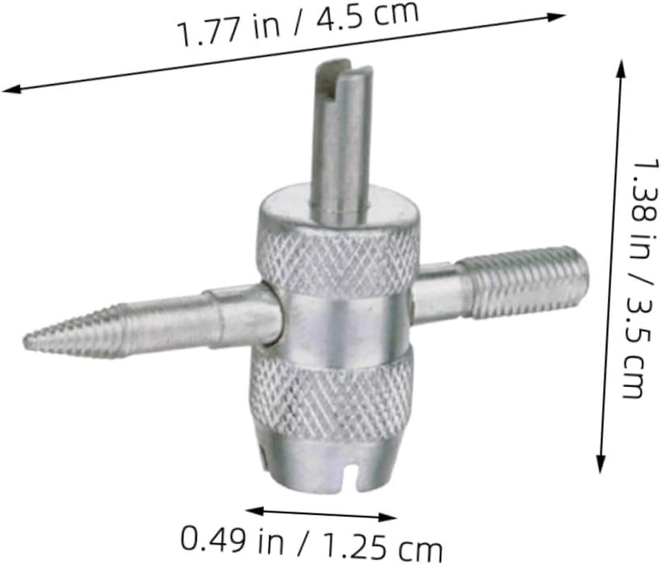 Kisangel 2Sets Tire Valve Tool Quick Valve Core Removal for Car Suv Truck Automotive Maintenance Kit image number 2