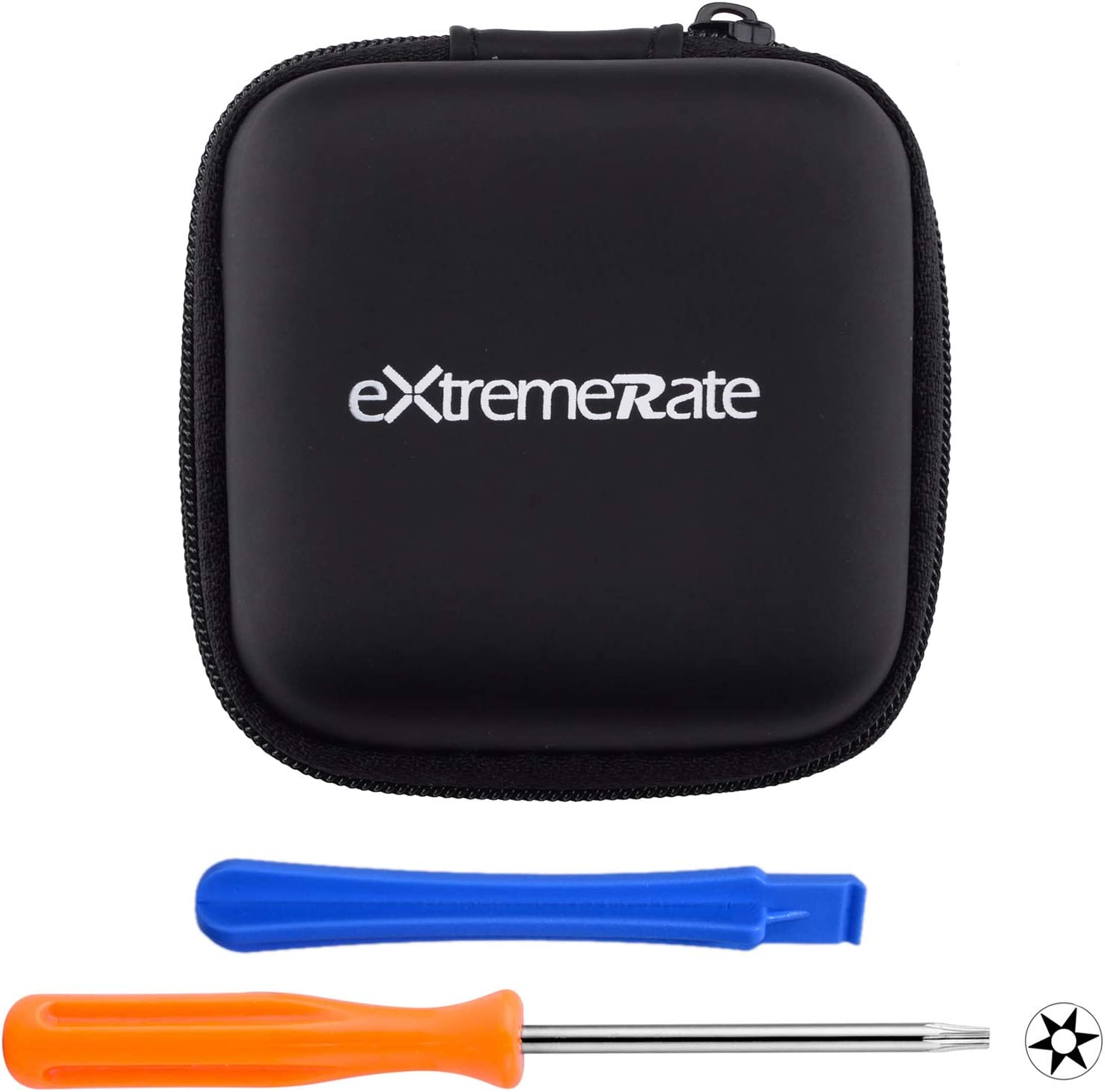 Extremerate Thumbsgear Interchangeable Ergonomic Thumbstick for Xbox Series X & S/Xbox One/Xbox One Elite/Xbox One S & X Controller W/ 3 Height Domed & Concave Grips Adjustable Joystick - Chrome Gold