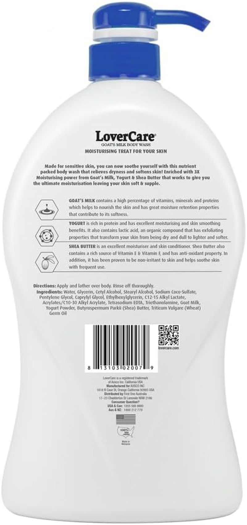 Combo Pack - Goat'S Milk Shower Cream with Sensitive Skin 1200Ml image number 4