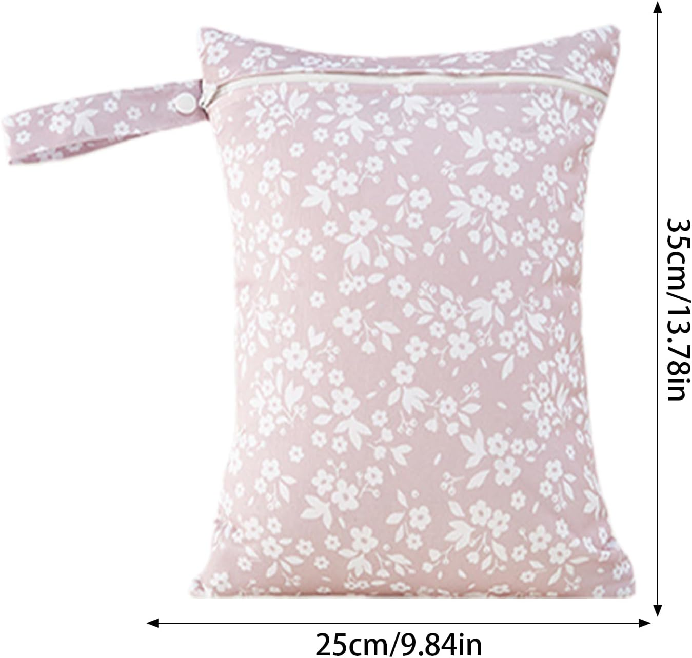 Reusable Cloth Diapers - Adjustable Washable Baby Diapers, 4X Leakproof Covers | Breathable Absorbent Liners, Includes 4 Inserts & 1 Wet Bag, Stain-Resistant Nappy for Infant Potty Training image number 6