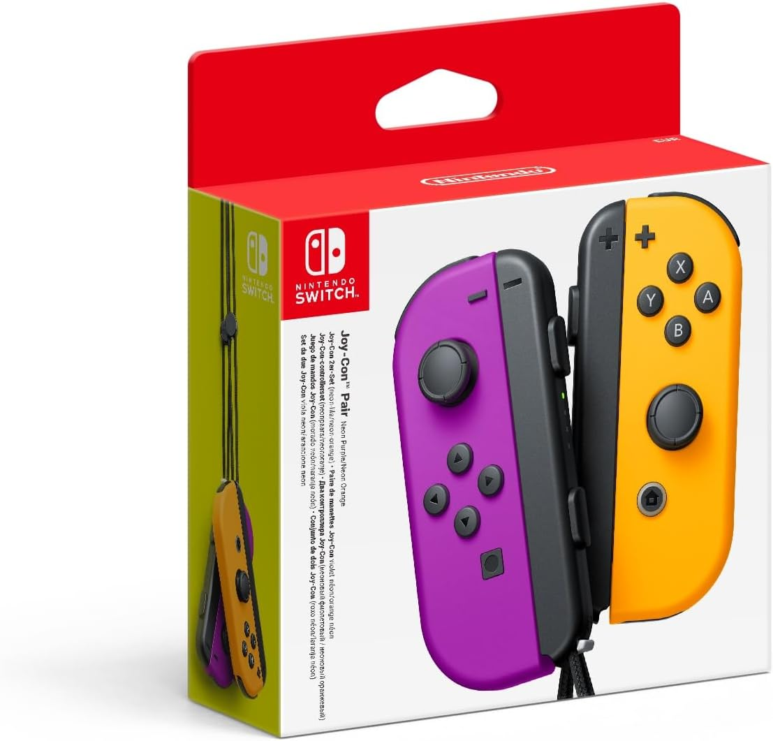 Nintendo Switch Joy-Con Controller Pair [Neon Green/Neon Pink]