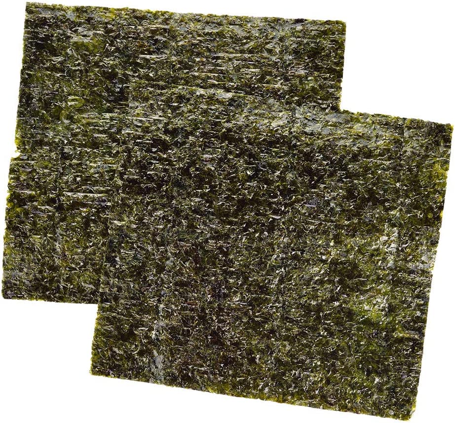 Honest to Goodness, Organic Sushi Nori Sheets, 125 Grams, 50 Sheets. Naturally Harvested Seaweed, Roasted to Perfection! Twice Dried without Additives or Preservatives. image number 1