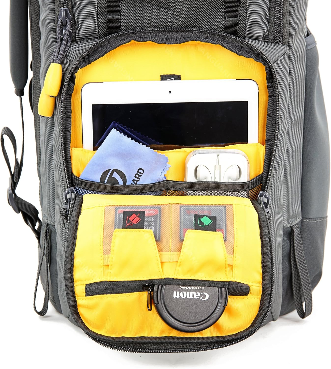 Vanguard Alta Sky 66 Adaptive, Versatile Backpack, Black, (V243917) image number 3