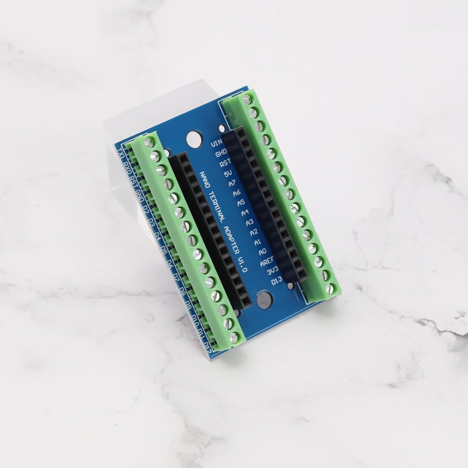 OTOTEC 3 Pcs Controller Terminal Adapter Expansion Board Compatible with Nano IO Shield Simple Extension Plate Compatible with Nano AVR ATMEGA328P image number 4