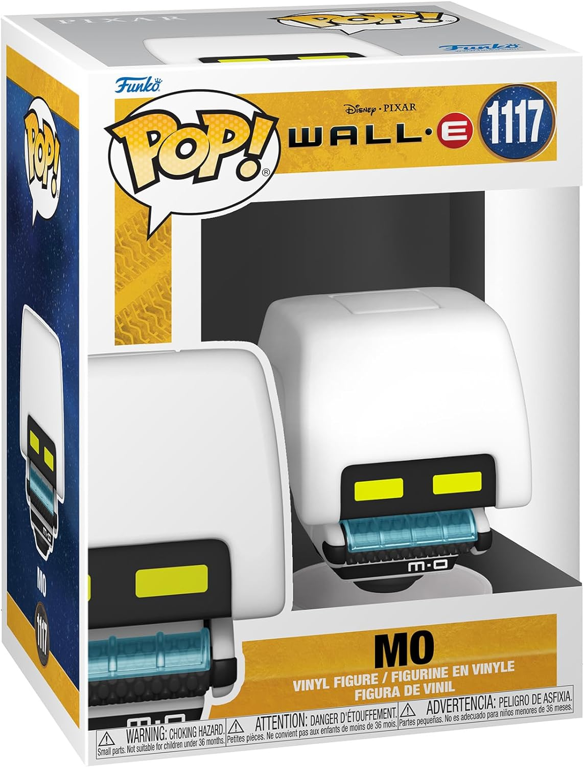 Funko Pop! Wall-E - Mo Vinyl Figure, 10 Cm Height image number 3