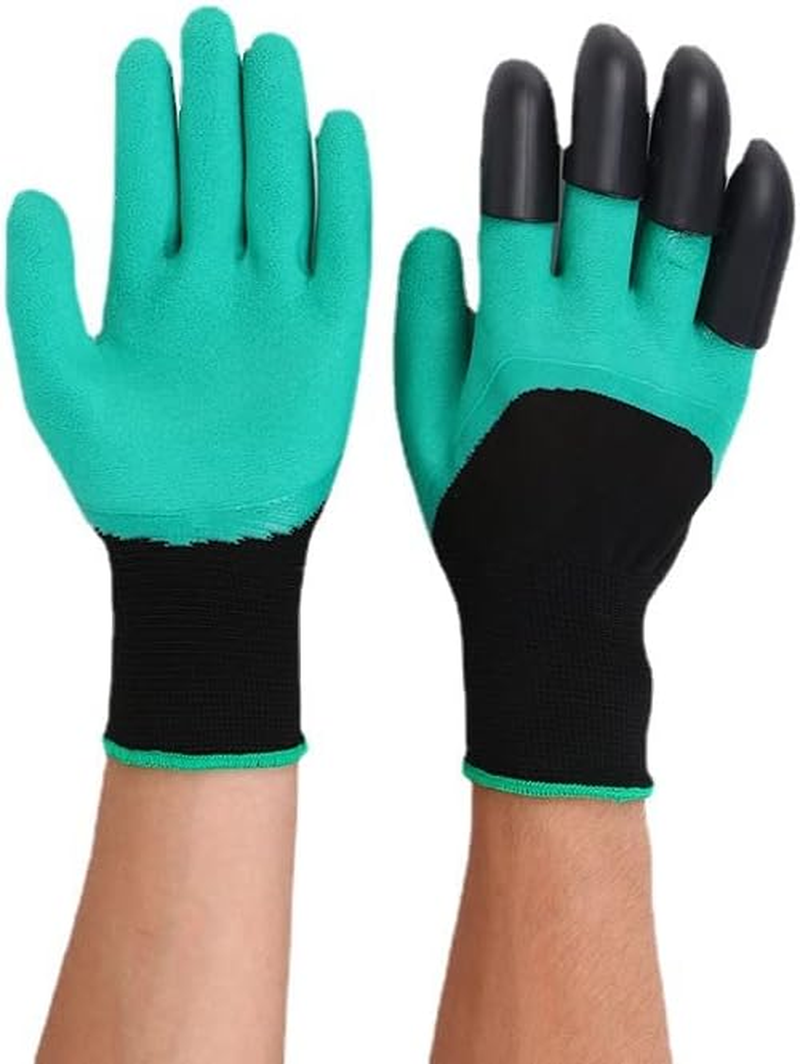 Garden Gloves with Claws, Waterproof and Breathable Garden Gloves for Digging Planting, Best Gardening Gifts for Gardening Enthusiast image number 5