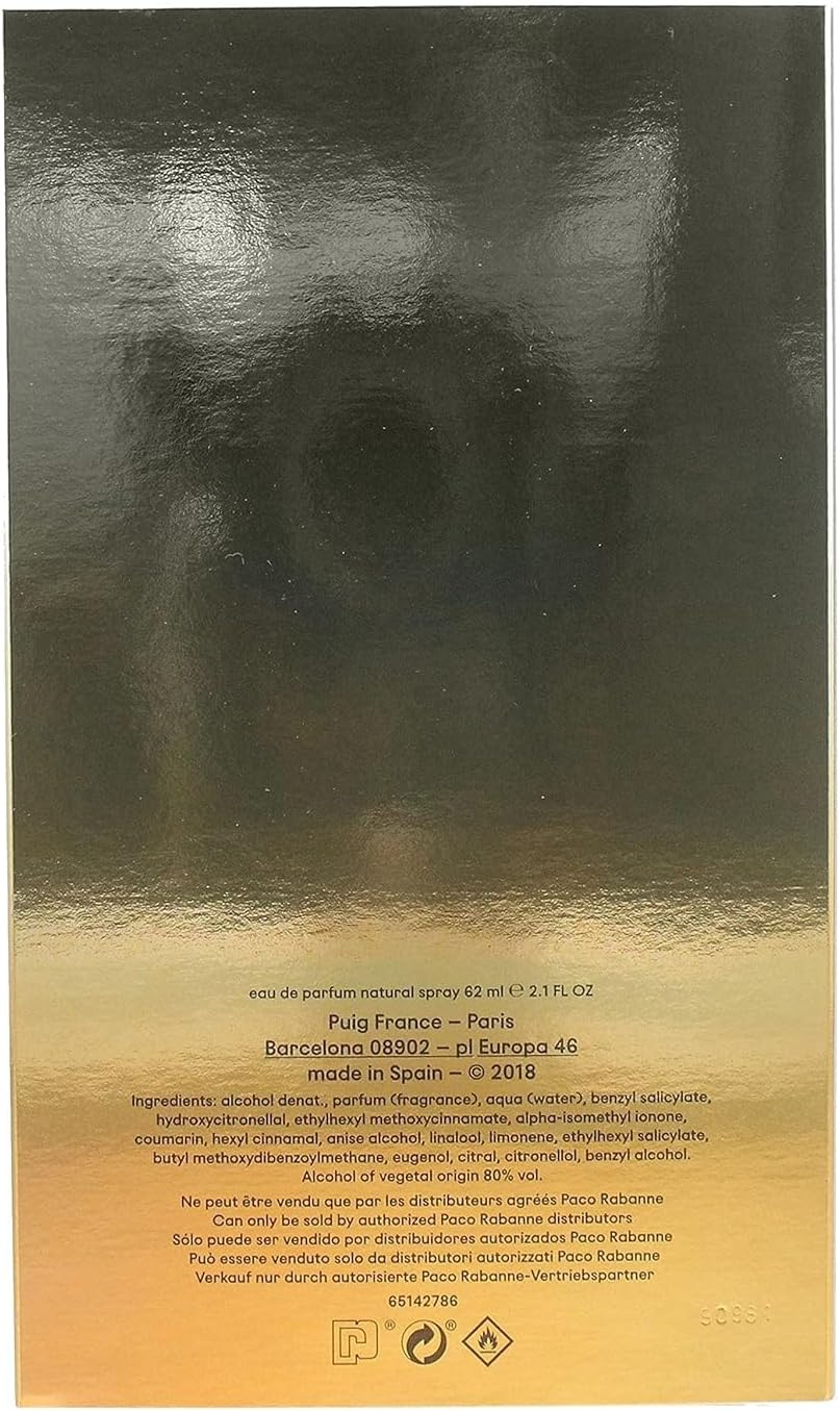 Paco Rabanne Crazy Me Eau De Parfum for Unisex 60 Ml