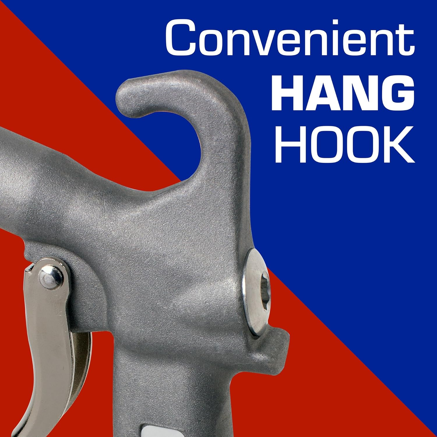 Guardair Long John 75LJ006AA Safety Air Blow Gun OSHA Compliant Alloy Nozzle with 6-Inch Aluminum Extension