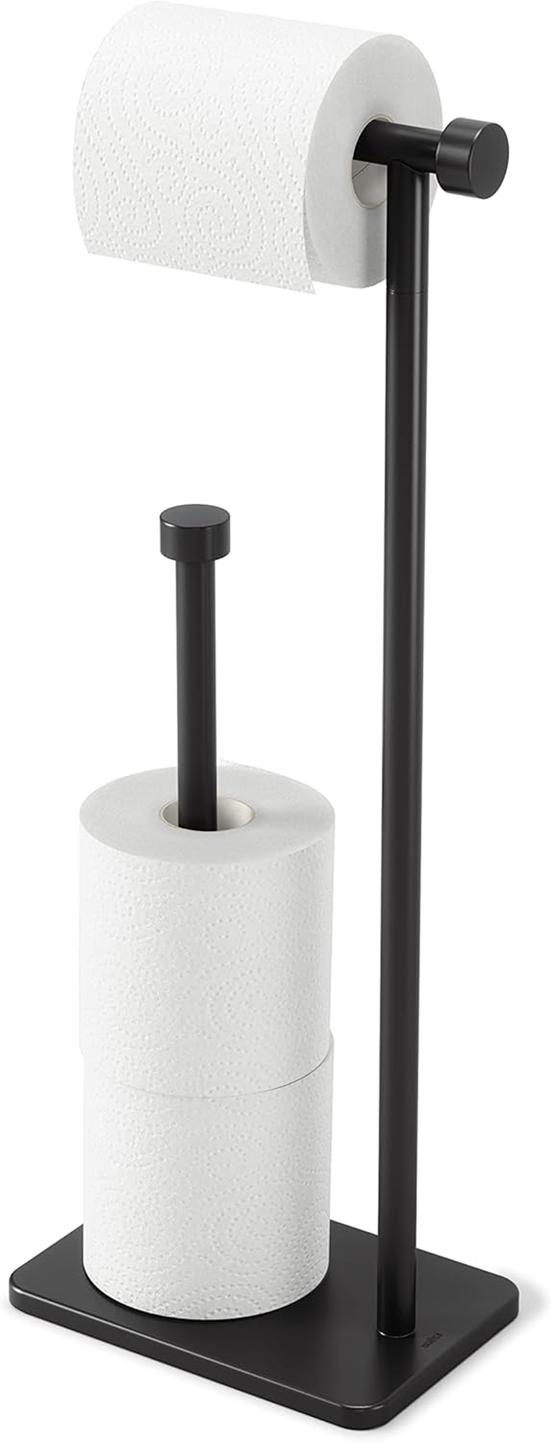 Umbra Cappa Toilet Paper Holder and Reserve, Nickel