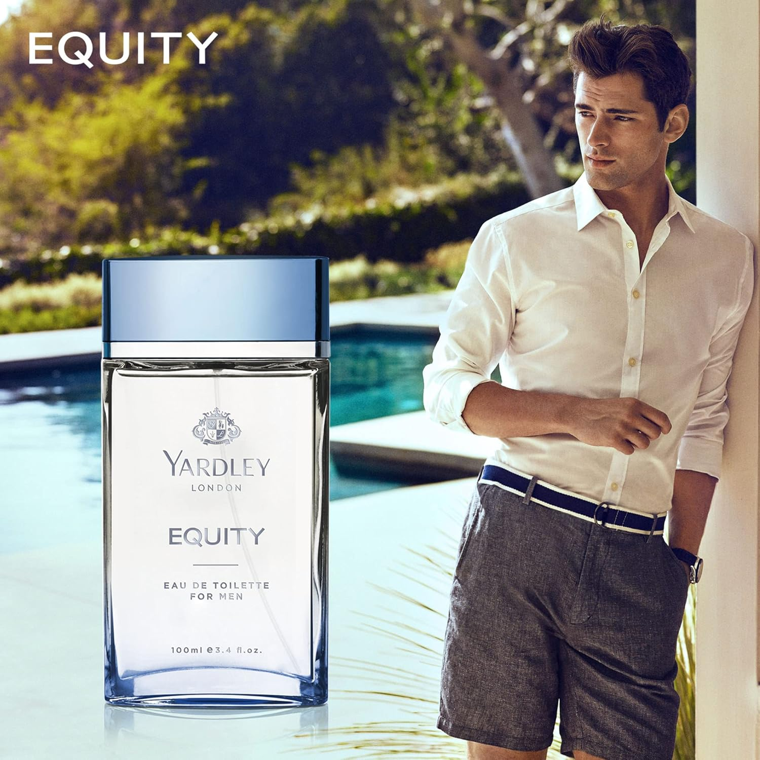 Yardley of London Yardley Equity Eau De Toilette Spray 3.4 Oz, 101 Ml Pack of 1 image number 1