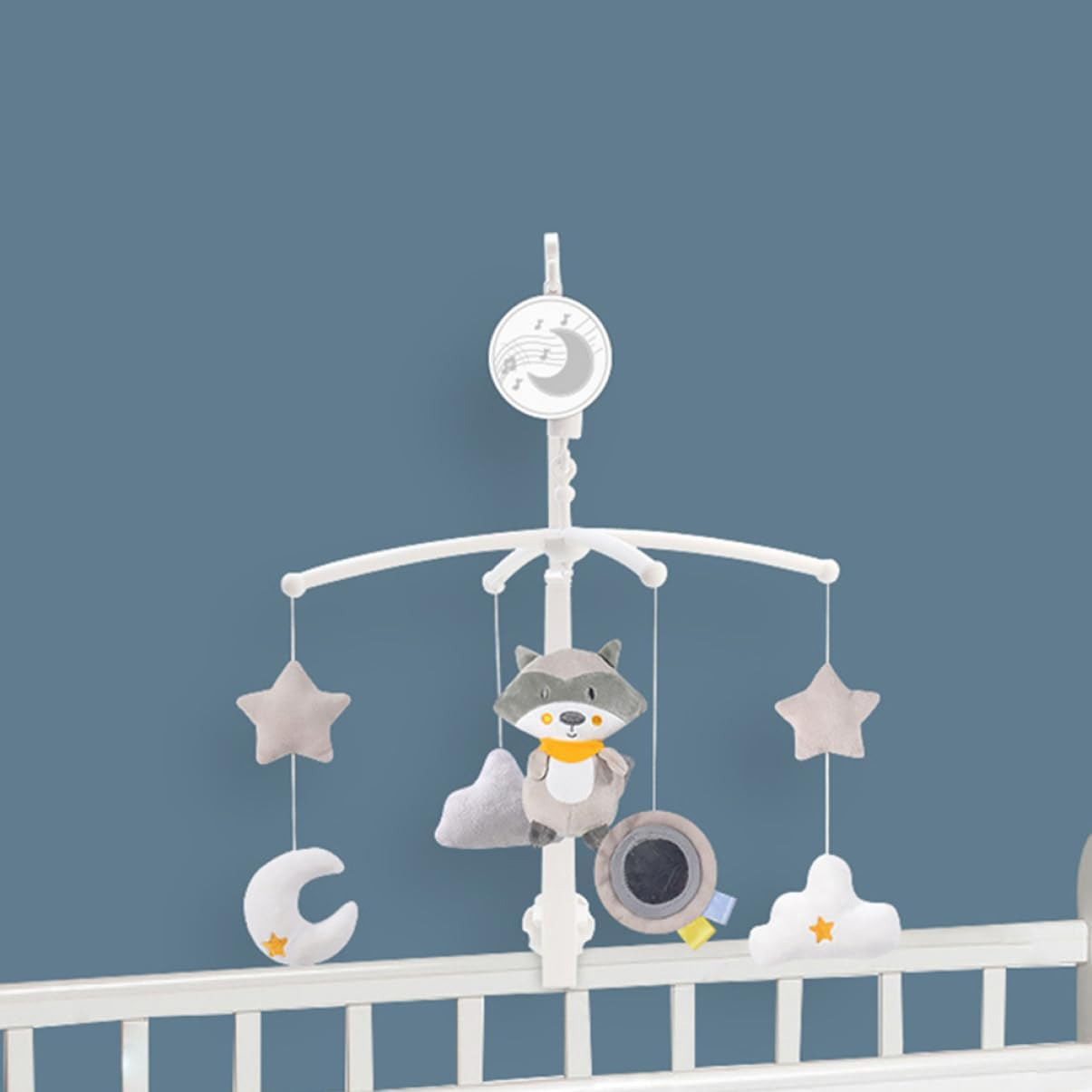 MERRYHAPY Rotate Music Ring Hanging Toys Crib Pendant Educational Plaything Safe for Boy Girl image number 1