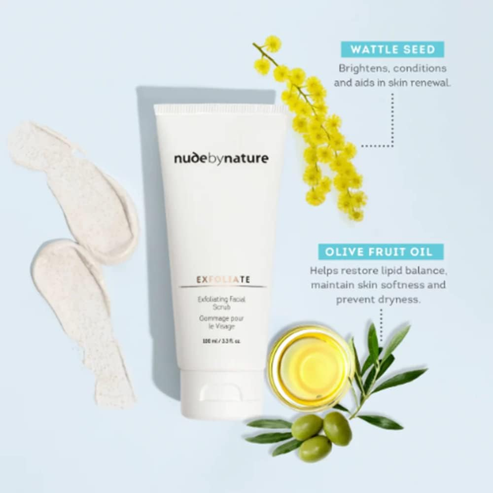 Nude by Nature Exfoliating Facial Scrub 100 Ml image number 1
