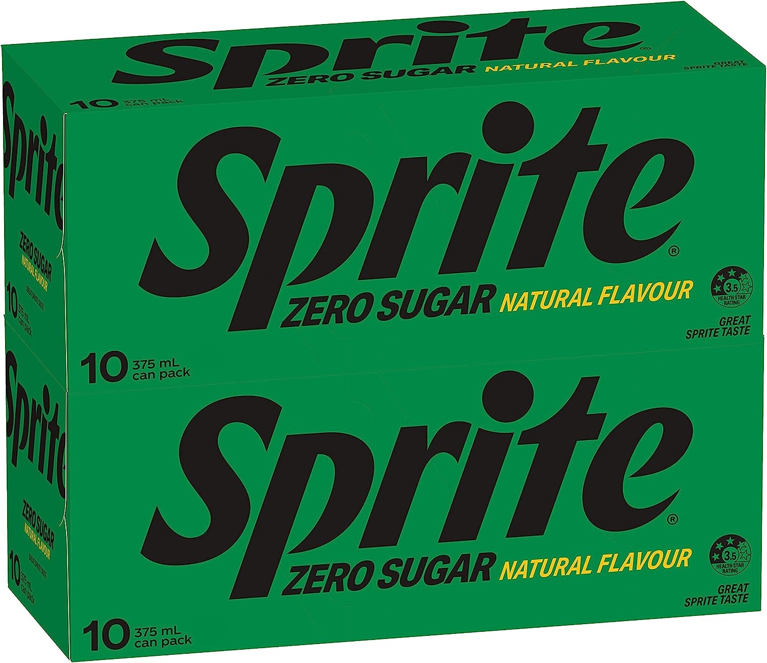 Sprite Zero Sugar Soft Drink Multipack Cans 20 X 375 Ml image number 1