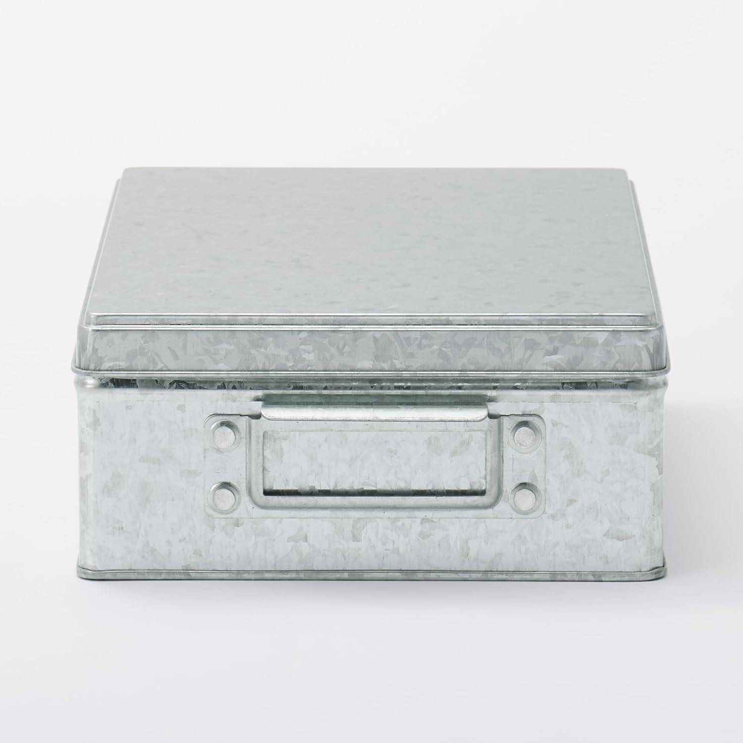 MUJI 44287934 Galvanized Box Small Height 3.3 Inches (8.5 Cm) Type image number 1