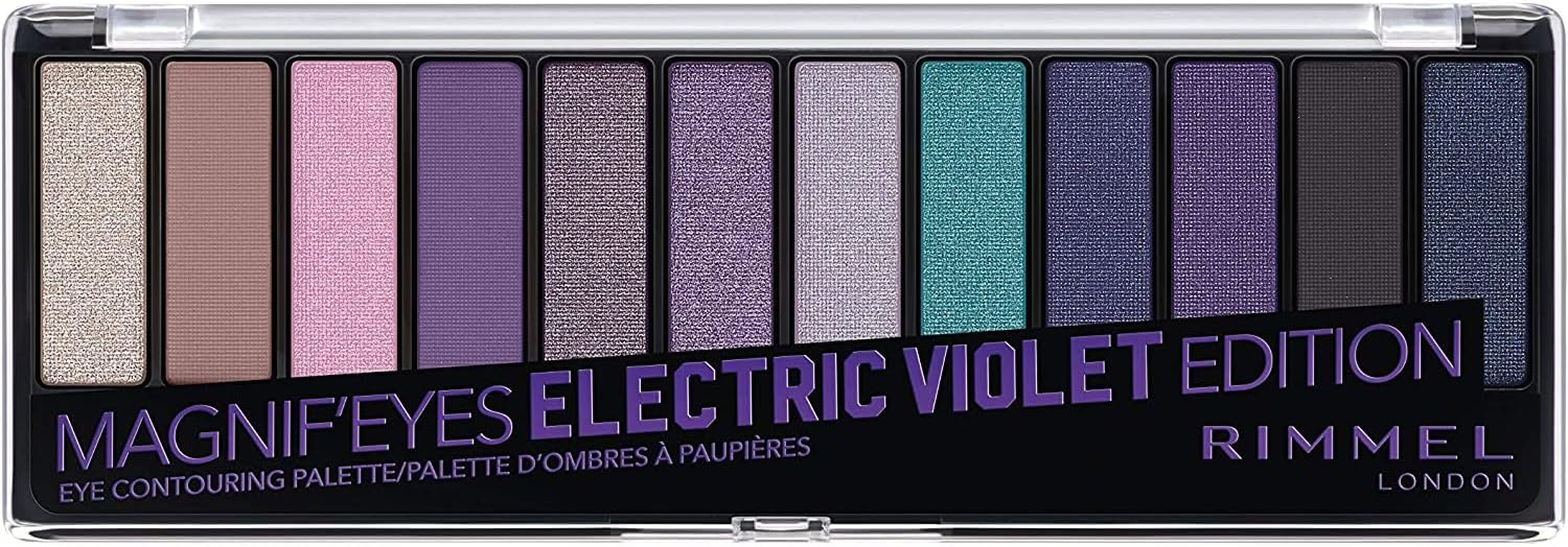 Rimmel Magnif'Eyes Eyeshadow Palette, Wow, 0.5 Ounce, Pack of 1