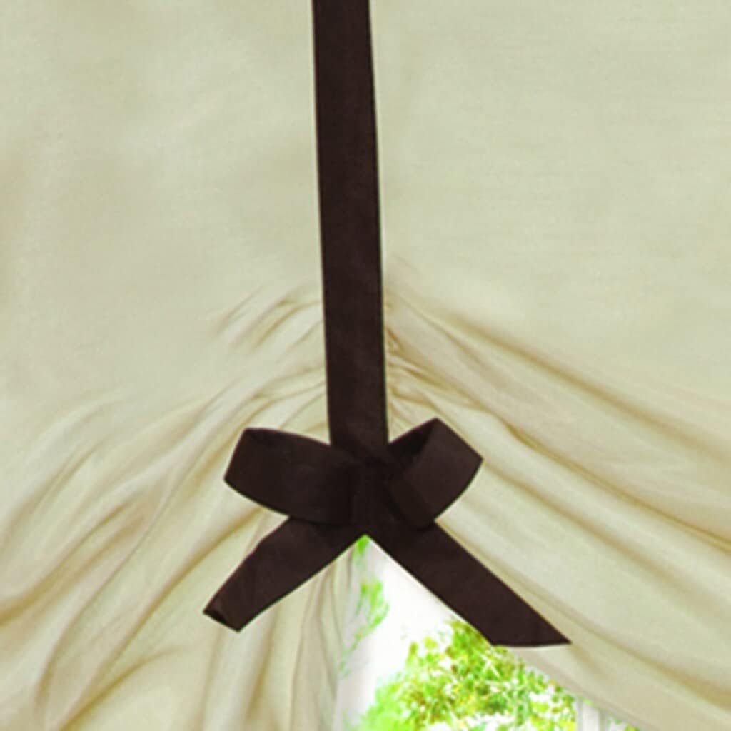 Lush Decor Lydia Valance, 28-Inch by 42-Inch, Beige