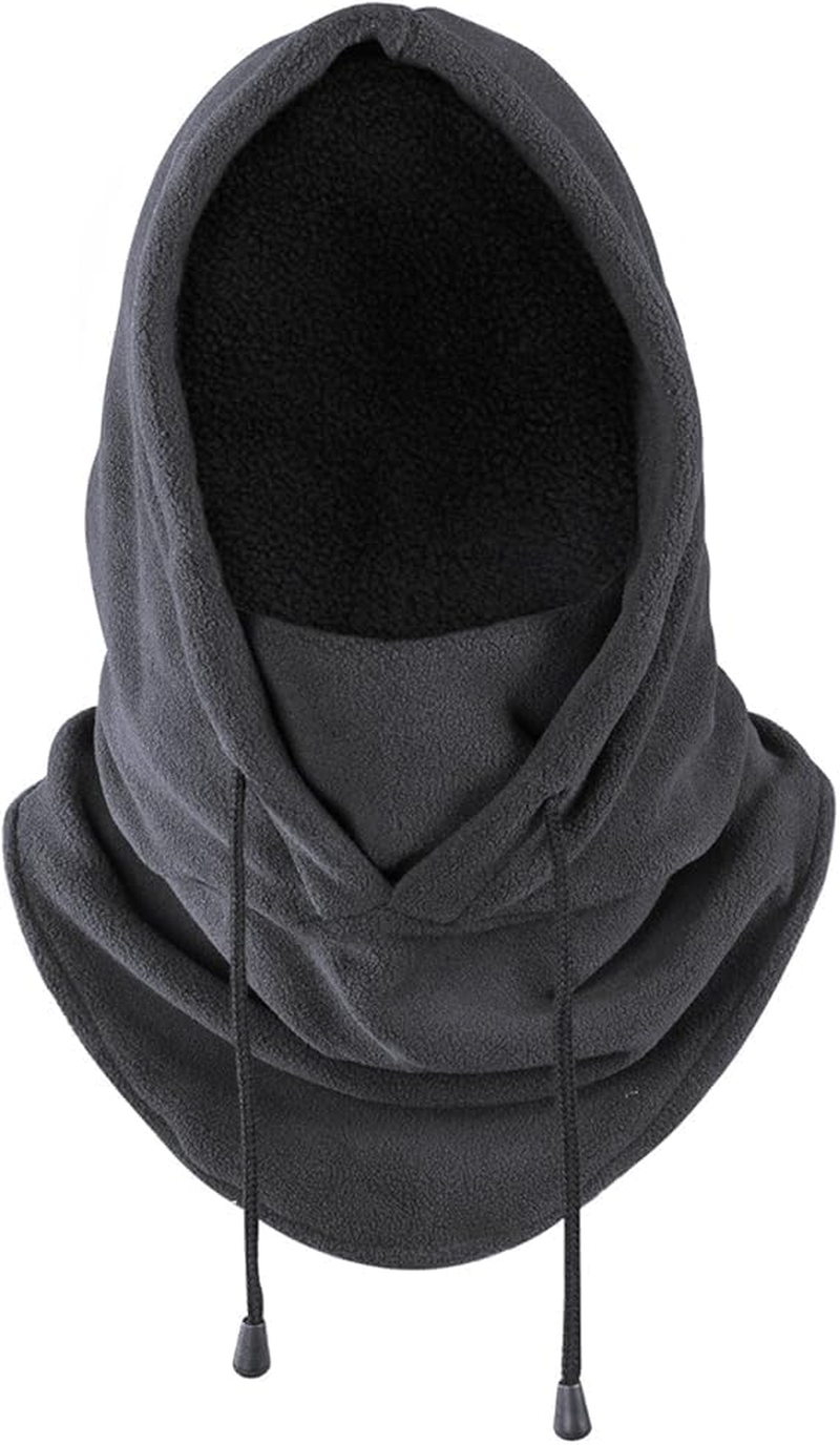 Windproof and Cold-Proof Tactical Heavyweight Balaclava Outdoor Sports Mask (1PC Black)