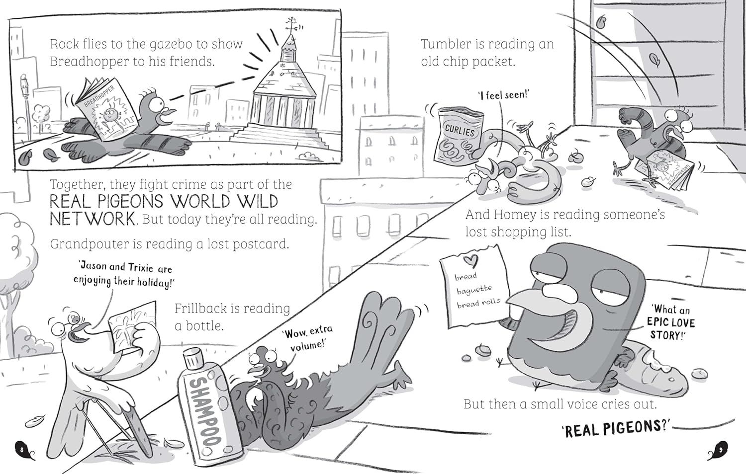 Real Pigeons Bin Baddies: Real Pigeons #13 (Volume 13) image number 6