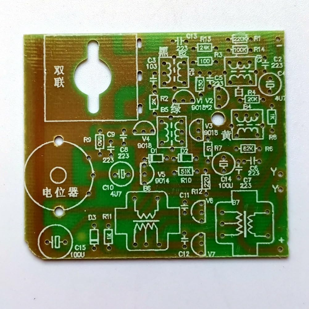 1 Set 7 Tube AM Radio Electronic DIY Kit Electronic Learning Kit HX108-2 DIY Kit without Battery image number 2