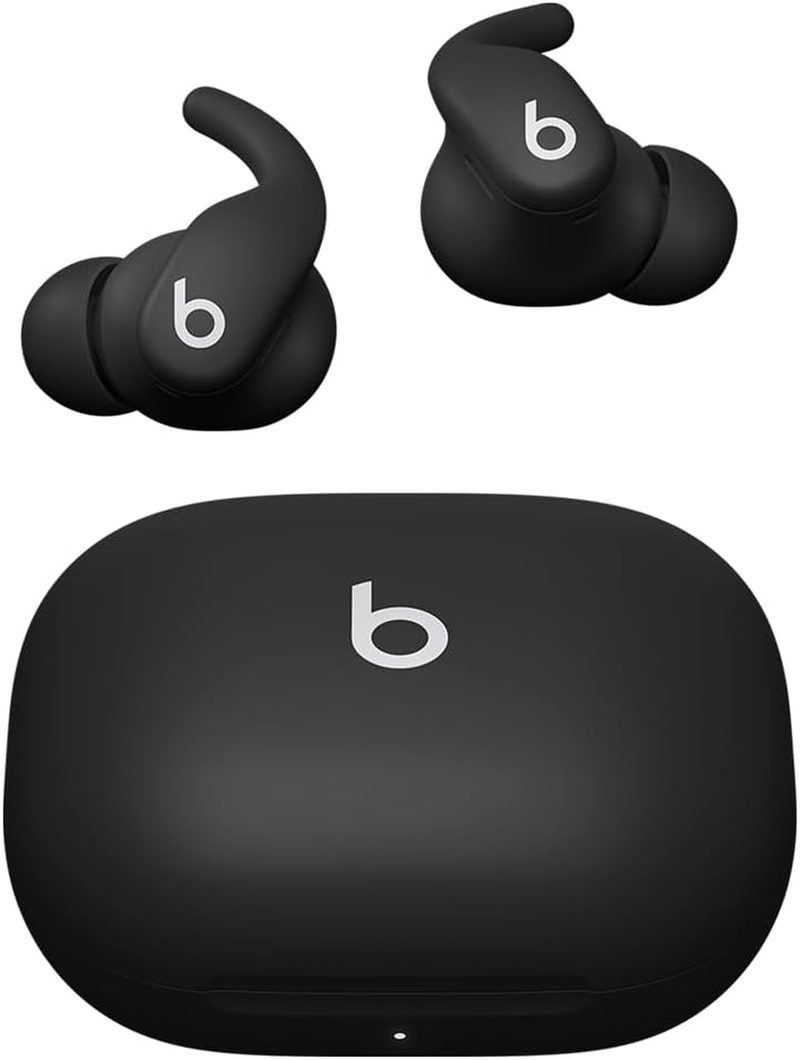 Beats - Powerbeats Fit - Wireless Noise-Cancelling Workout Earbuds with Ultimate Secure Fit, IPX4, up to 30H of Battery Life with Charging Case, Compatible with Apple & Android - Jet Black image number 1