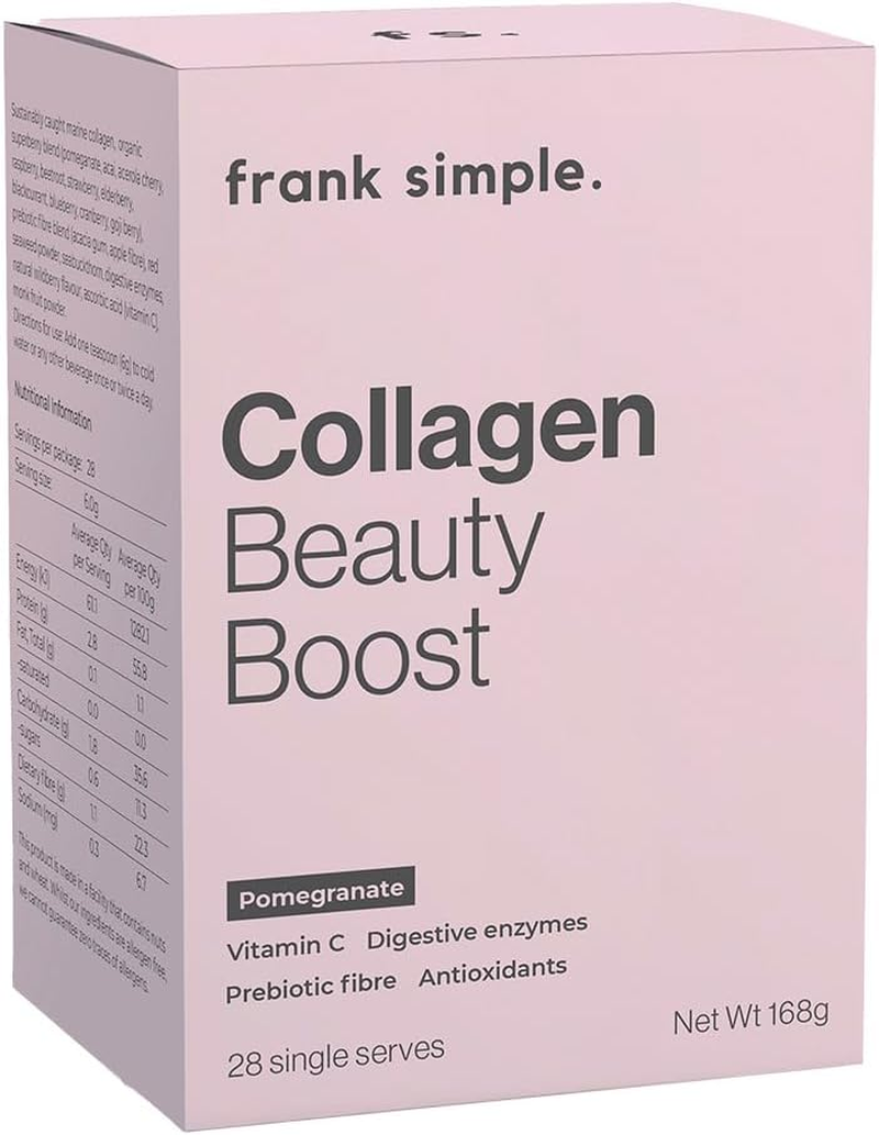 Frank Simple Pomegranate Collagen Beauty Boost 28 Sachets image number 1