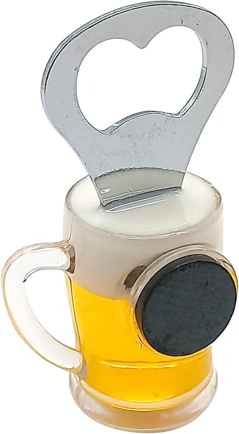 Beer Mug Shape Bottle Opener Practical Stainless Steel Wine Opener Kitchen Accessories (Beer Mug Shape) image number 4