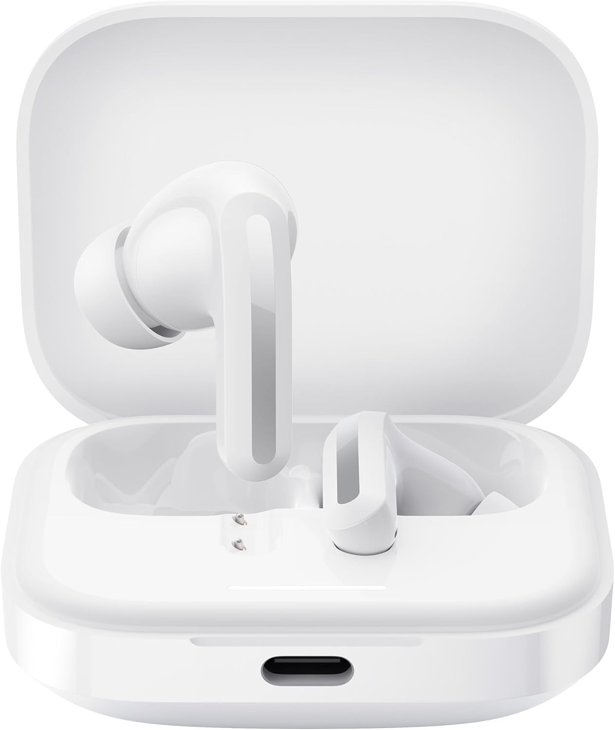 Xiaomi Redmi Buds 5, Bluetooth 5.3 In-Ear Headphones, 46 Db Active Noise Cancellation, up to 40 Hours Battery, Dynamic Driver, 5 ATM Waterproof, White