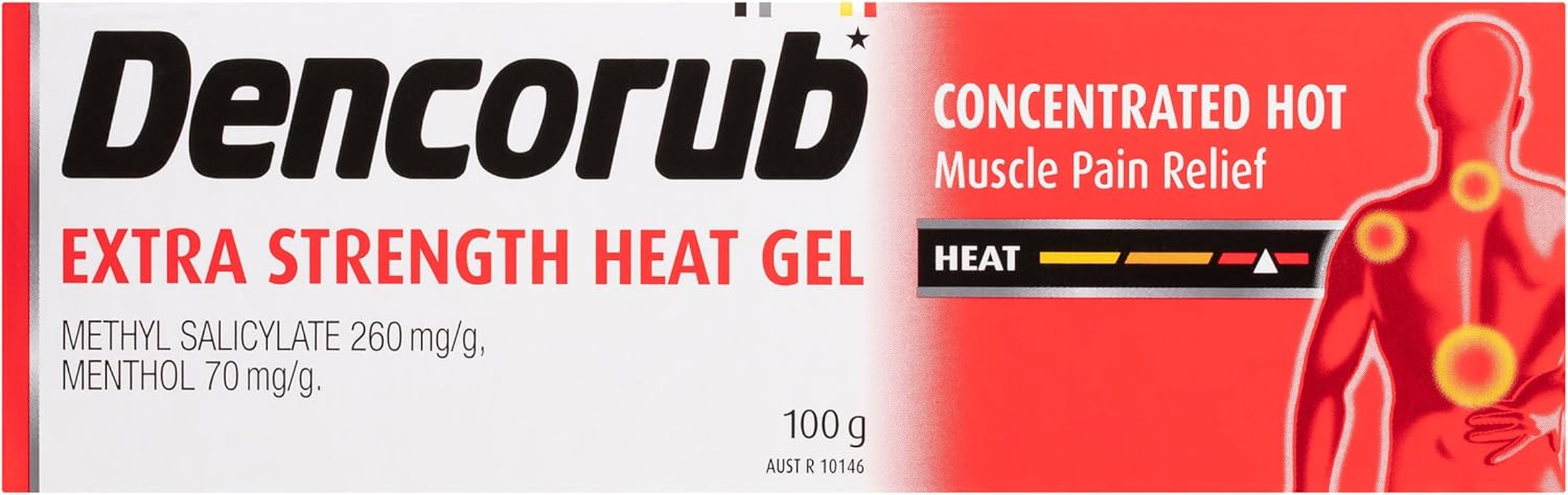 Dencorub Extra Strength Heat Gel, 100G image number 3