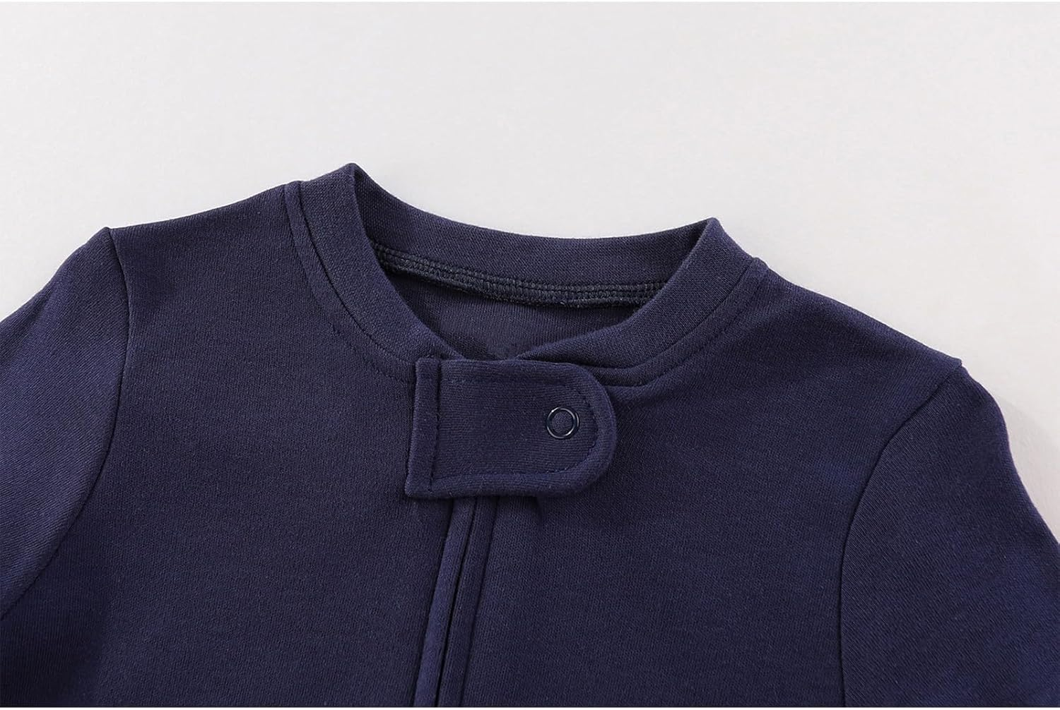 Unisex Zipper Baby Footies Rompers Long Sleeve 3 Pack Infant Boy Girl Jumpsuits 0-12Months Babies Outfits image number 6