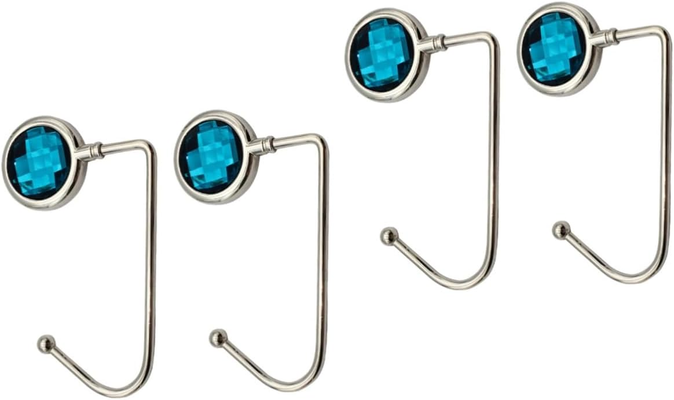 BESTYASH 4Pcs Alloy Handbag Hook Bag Table Hook Backpack for Dining Table Side Use image number 2