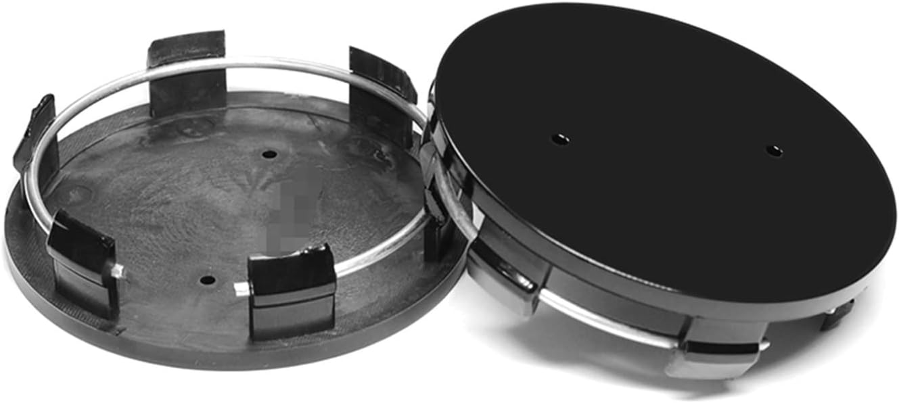 Xwang Store 4Pcs 70MM Black No Logo Car Wheel Wheel Center Cap Cover Truck Wheel Rim Dust Hubcap Car Styling Emblem image number 4