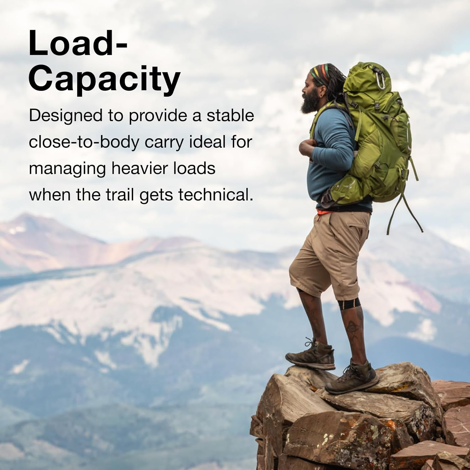 Osprey Aether 65 Men'S Backpacking Pack image number 2