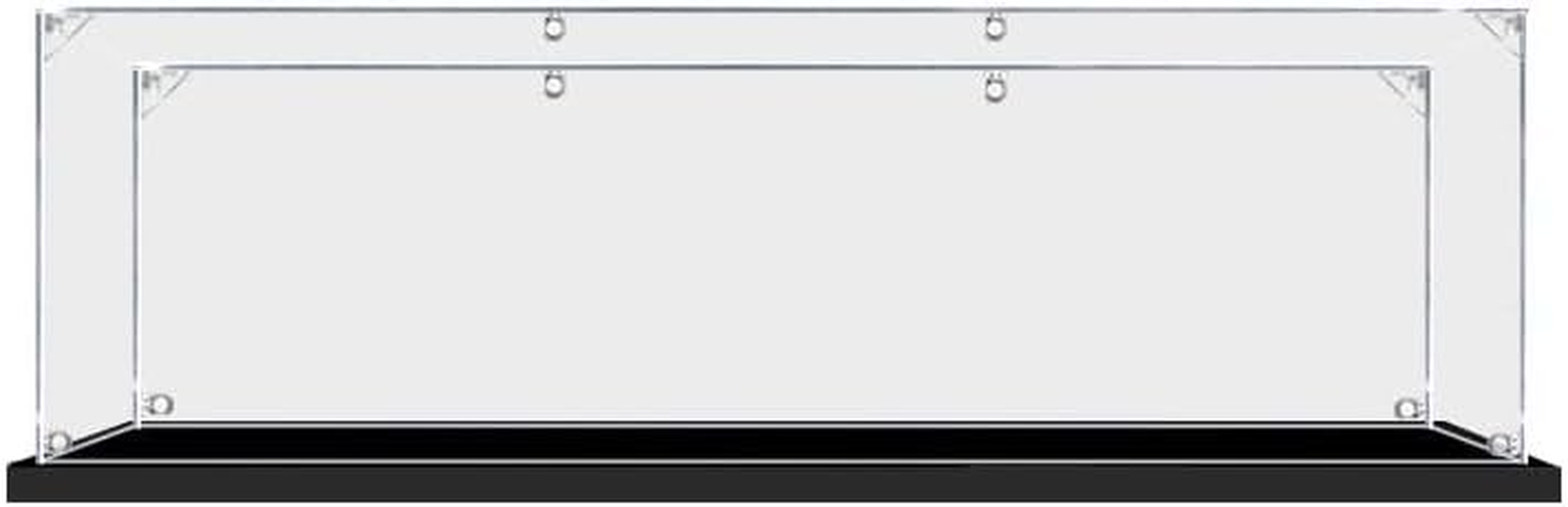 Acrylic Display Case for  42206 Technic Oracle Red Bull Racing RB20 F1 Car Figure Storage Box Dust Proof Glue Free image number 2