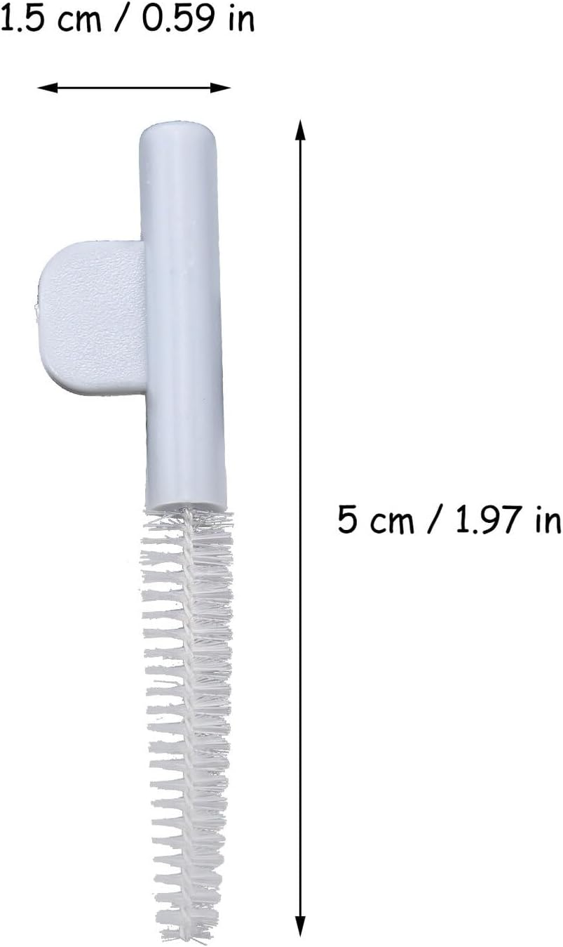 SAFIGLE Hearing-Aid Cleaner Brush Set 5Pcs with Handle Portable Maintenance Tube Cleaning Household Hearing Aid Accessories for Sound Tube Care