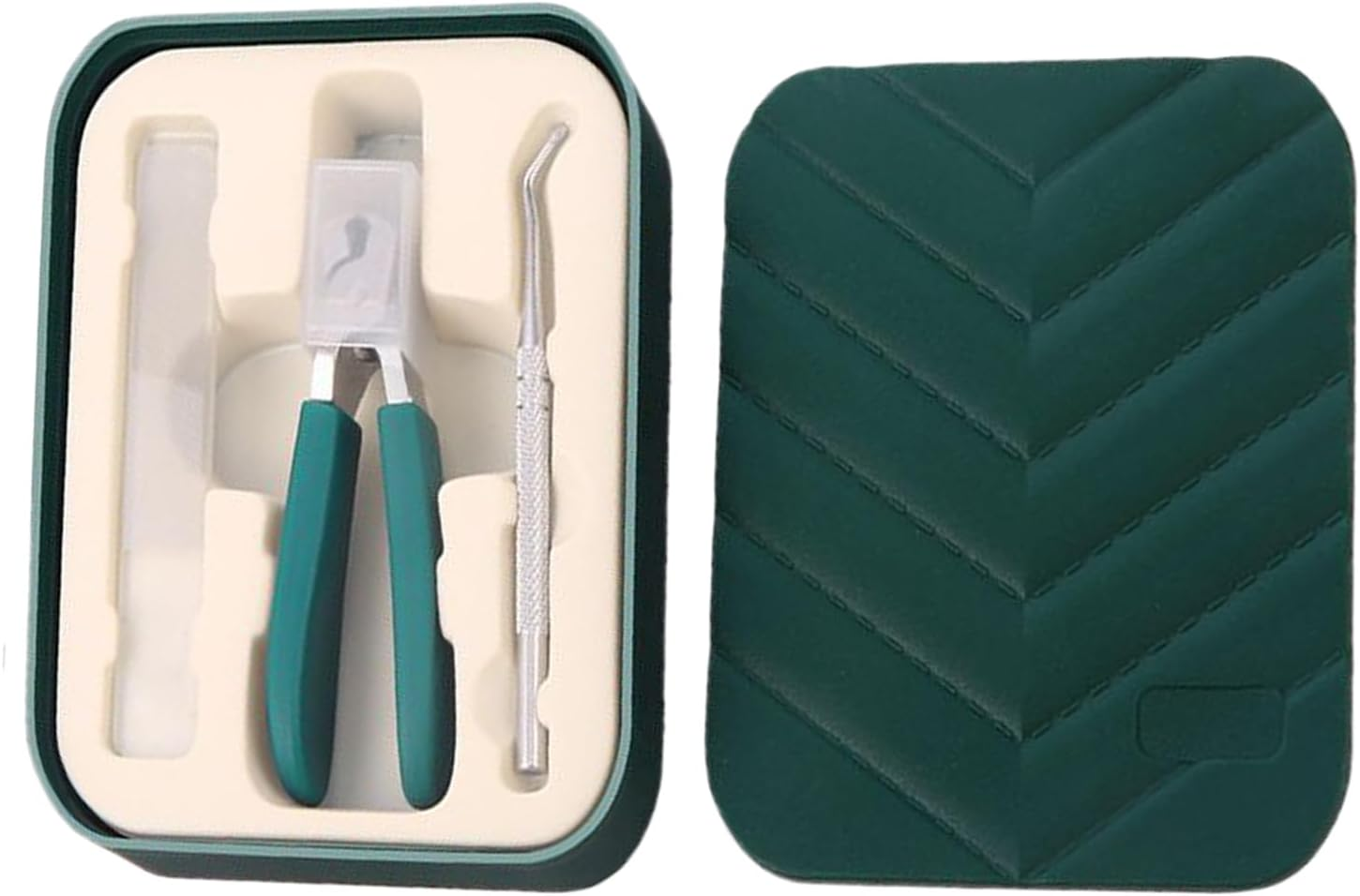 Nail Cutter | Beveled Nail Grooming Tool with File and Spoon - Anti-Splash Manicure Tool for Seniors Home Professional Grooming Pedicure Salon