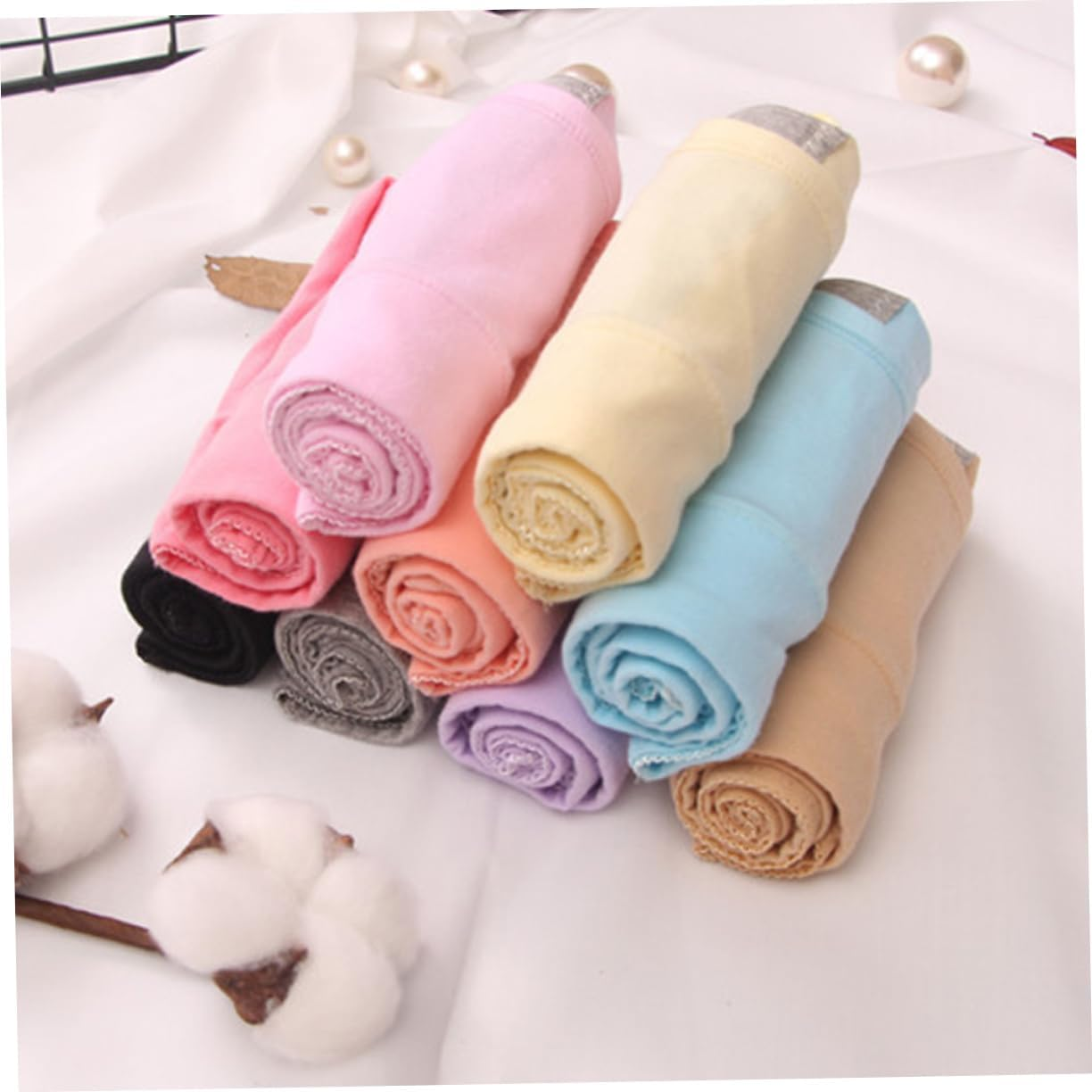 Leak Menstrual Underwear for Women Cotton Seamless Period Briefs Comfortable Middle Waist Design Pink for Menstrual Cycle and Light Incontinence image number 2