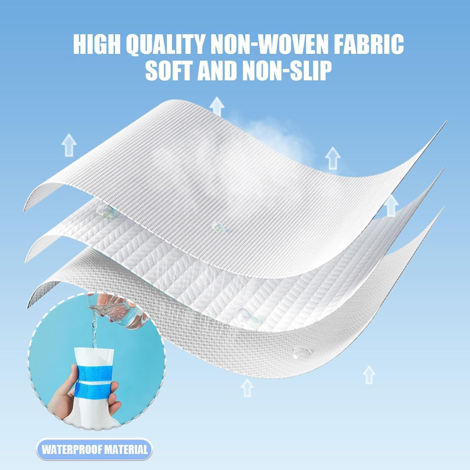 20 Disposable Dog Protection Shoes (15-40KG for Medium and Large Dogs), Pet Shoes with Adjustable Adhesive Straps, Dog Boots and Paws, Outdoor and Indoor Walking Feet for Dogs (L) image number 2